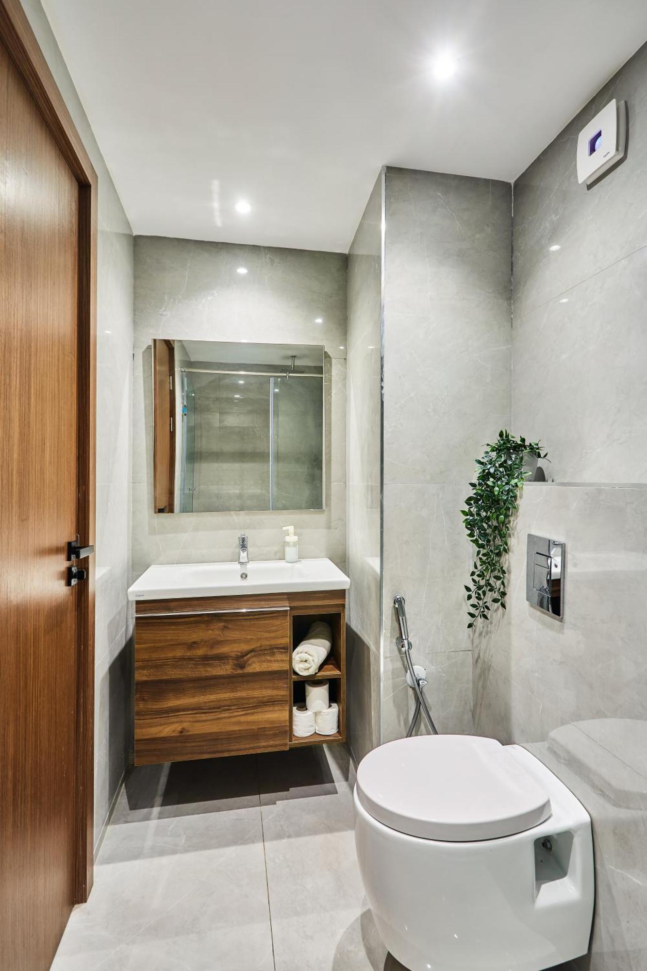Sleek And Modern 2-Bed Unit In Downtown Casa Casablanca Exterior foto