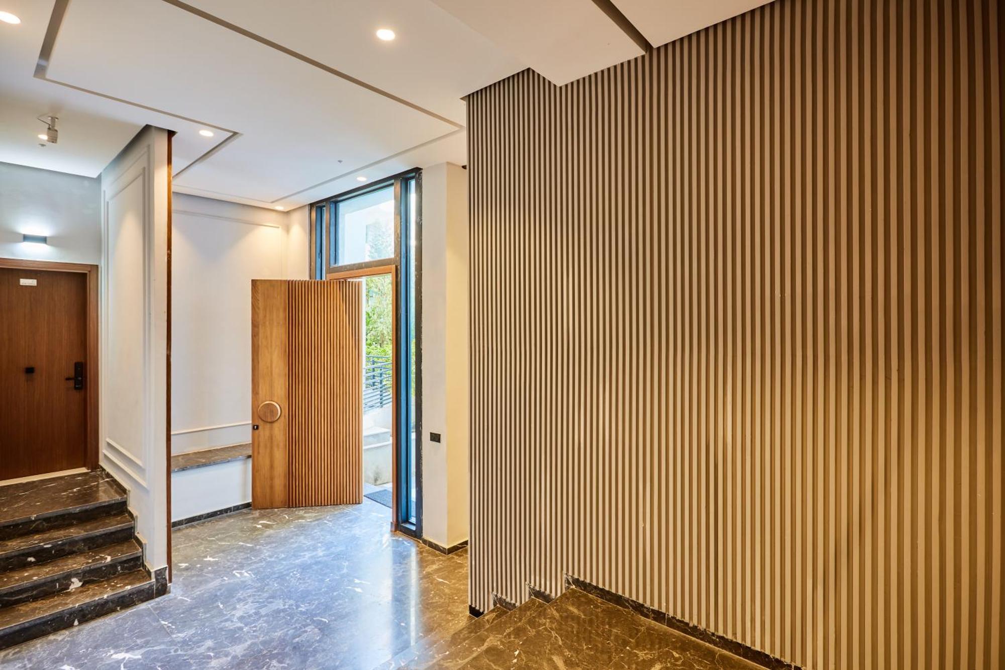 Sleek And Modern 2-Bed Unit In Downtown Casa Casablanca Exterior foto
